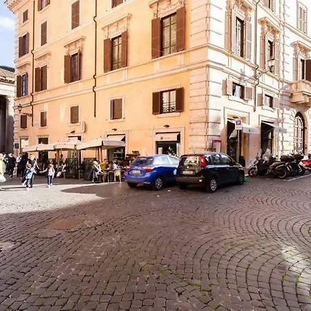 Luxurious Loft Facing The Pantheon Nyaraló Róma