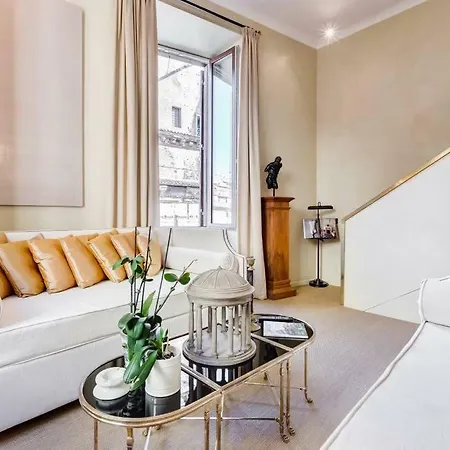 Luxurious Loft Facing The Pantheon 別荘 *